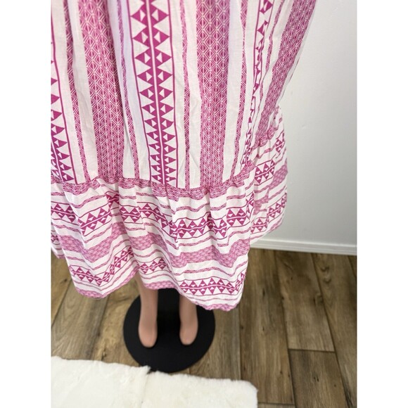 New Signature By Robbie Bee Womens Dress Size 2XL  Pink & White Sleeveless - Picture 5 of 13